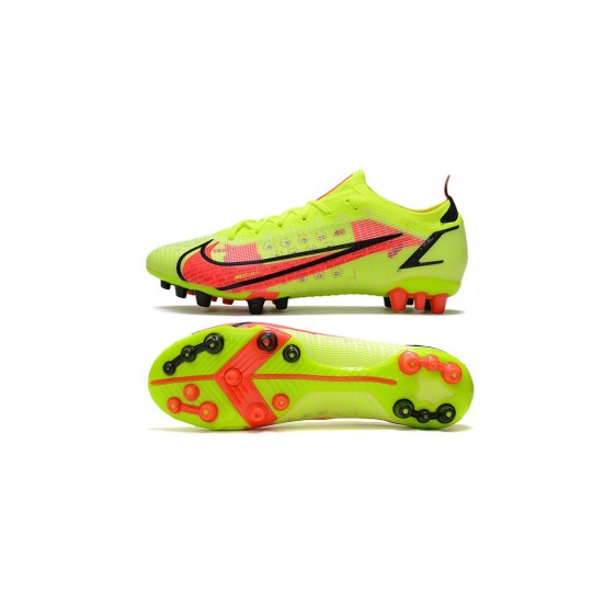 Nike Mercurial Vapor 14 Montivation Pack AG Pro Volt Bright Crimson Black Soccer Cleats