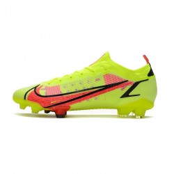 Nike Mercurial Vapor 14 Montivation Pack FG Volt Bright Crimson Black Soccer Cleats