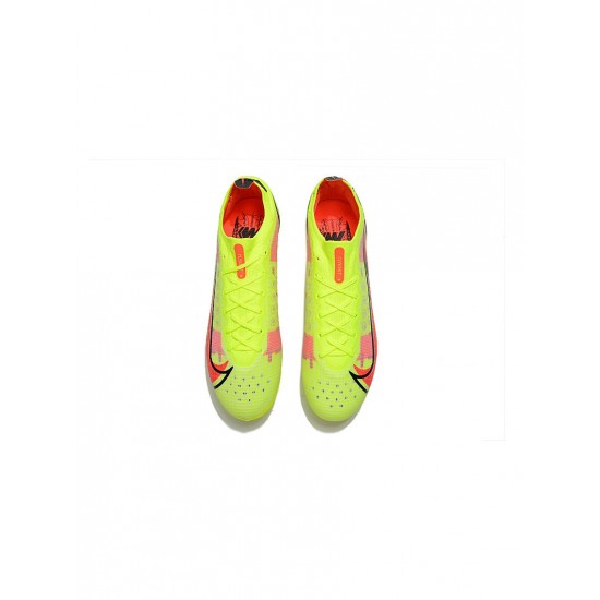 Nike Mercurial Vapor 14 Montivation Pack FG Volt Bright Crimson Black Soccer Cleats