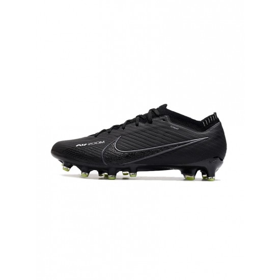 Nike Mercurial Vapor 15 Elite AG Pro Black Dark Smoke Grey Summit White Volt Soccer Cleats