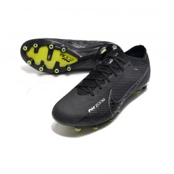 Nike Mercurial Vapor 15 Elite AG Pro Black Dark Smoke Grey Summit White Volt Soccer Cleats