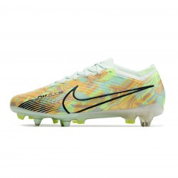 Nike Mercurial Vapor 15 Elite Bonded SG Barely Green Blackened Blue Total Orange Soccer Cleats