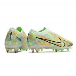 Nike Mercurial Vapor 15 Elite Bonded SG Barely Green Blackened Blue Total Orange Soccer Cleats