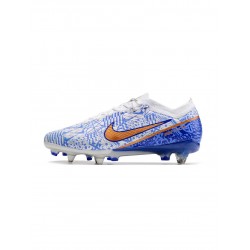 Nike Mercurial Vapor 15 Elite Cr7 SG White Metallic Copper Concord Soccer Cleats