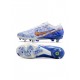 Nike Mercurial Vapor 15 Elite Cr7 SG White Metallic Copper Concord Soccer Cleats