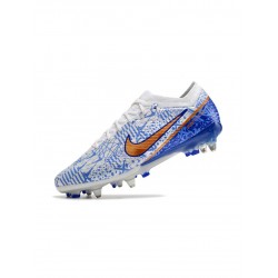 Nike Mercurial Vapor 15 Elite Cr7 SG White Metallic Copper Concord Soccer Cleats