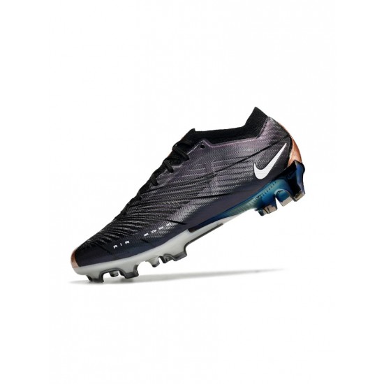 Nike Mercurial Vapor 15 Elite FG Black Silver Soccer Cleats