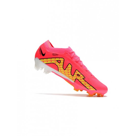 Nike Mercurial Vapor 15 Elite FG Pink White Black Volt Soccer Cleats