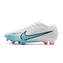 Nike Mercurial Vapor 15 Elite FG White Blue Pink Soccer Cleats
