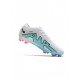 Nike Mercurial Vapor 15 Elite FG White Blue Pink Soccer Cleats