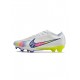 Nike Mercurial Vapor 15 Elite FG White Solar Yellow Power Blue Soccer Cleats