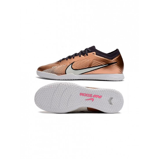 Nike Mercurial Vapor 15 Elite IC Metallic Copper Soccer Cleats