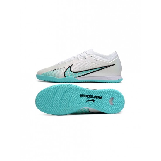 Nike Mercurial Vapor 15 Elite IC White Blue Pink Soccer Cleats