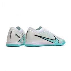 Nike Mercurial Vapor 15 Elite IC White Blue Pink Soccer Cleats