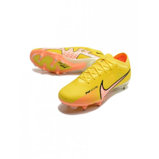 Nike Mercurial Vapor 15 Elite Lucent SG Yellow Strike Sunset Glow Doll Soccer Cleats