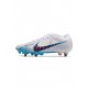 Nike Mercurial Vapor 15 Elite SG Pro White Baltic Blue Pink Blastindigo Haze Soccer Cleats