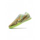 Nike Mercurial Vapor 15 Elite TF Green Blue Orange Soccer Cleats