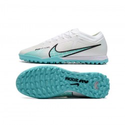 Nike Mercurial Vapor 15 Elite TF White Blue Pink Soccer Cleats