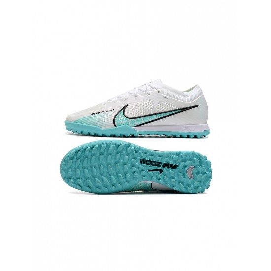Nike Mercurial Vapor 15 Elite TF White Blue Pink Soccer Cleats