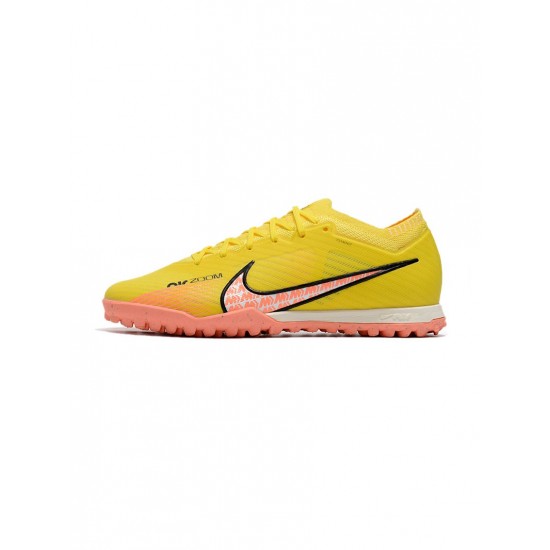 Nike Mercurial Vapor 15 Elite TF Yellow Soccer Cleats