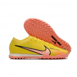 Nike Mercurial Vapor 15 Elite TF Yellow Soccer Cleats