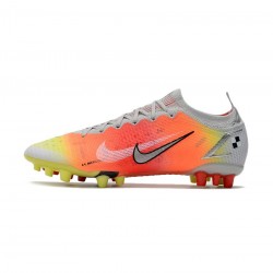 Nike Mercurial Vapor Dream Spee 004 Elite AG Pro White Metallic Silver Pure Platinum Soccer Cleats