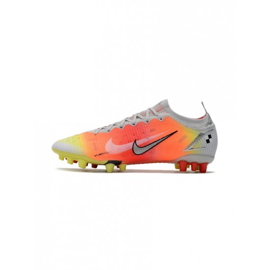 Nike Mercurial Vapor Dream Spee 004 Elite AG Pro White Metallic Silver Pure Platinum Soccer Cleats