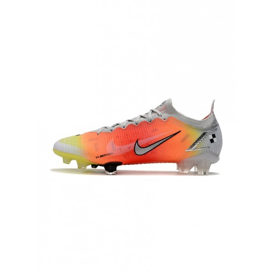 Nike Mercurial Vapor Elite FG Dream Speed 004 White Metallic Silver Pure Platinum Soccer Cleats