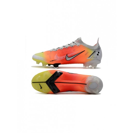 Nike Mercurial Vapor Elite FG Dream Speed 004 White Metallic Silver Pure Platinum Soccer Cleats