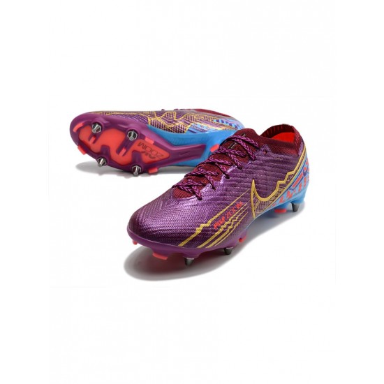 Nike Mercurial Vapor Xv Elite SG Pro Dark Beetroot Metallic Vivid Gold Soccer Cleats