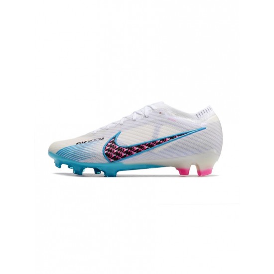 Nike Mercurial Vapor Xv Elite SG Pro White Baltic Blue Pink Blastindigo Haze Soccer Cleats