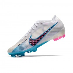 Nike Mercurial Vapor Xv Elite SG Pro White Baltic Blue Pink Blastindigo Haze Soccer Cleats