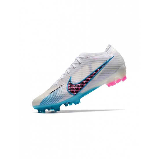 Nike Mercurial Vapor Xv Elite SG Pro White Baltic Blue Pink Blastindigo Haze Soccer Cleats