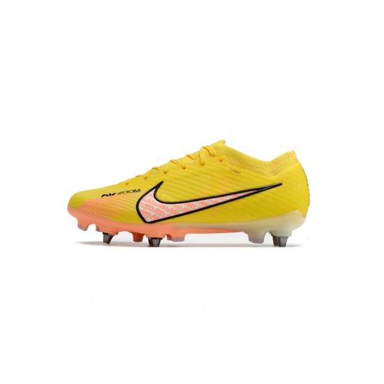 Nike Mercurial Vapor Xv Elite SG Pro Yellow Strike Sunset Glow Doll Soccer Cleats