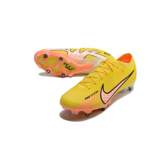 Nike Mercurial Vapor Xv Elite SG Pro Yellow Strike Sunset Glow Doll Soccer Cleats