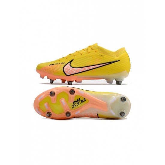 Nike Mercurial Vapor Xv Elite SG Pro Yellow Strike Sunset Glow Doll Soccer Cleats