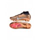 Nike Zoom Mercurial Superfly 9 Elite FG Metallic Copper Soccer Cleats