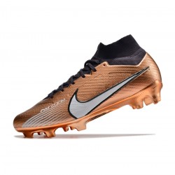 Nike Zoom Mercurial Superfly 9 Elite FG Metallic Copper Soccer Cleats