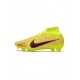 Nike Zoom Mercurial Superfly Ix Elite FG Firm Ground Yellow Purple Soccer Cleats