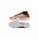 Nike Zoom Mercurial Superfly Ix Elite IC Metallic Copper White Black Soccer Cleats