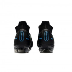 Nike Phantom Gt Elite Df FG Black Blue Volt Soccer Cleats