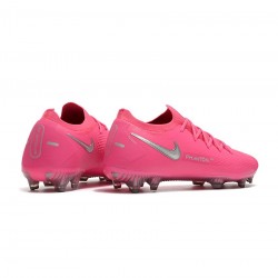 Nike Phantom Gt Elite FG Pink Silver Soccer Cleats