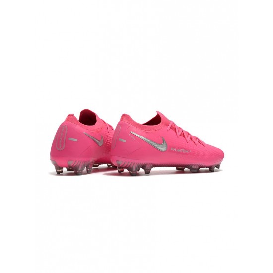 Nike Phantom Gt Elite FG Pink Silver Soccer Cleats