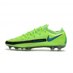 Nike Phantom Gt Elite FG Lime Glow Aquamarine Soccer Cleats