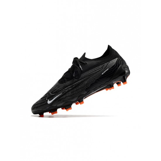 Nike Phantom Gx Elite FG Black Summit White Dark Smoke Grey Soccer Cleats