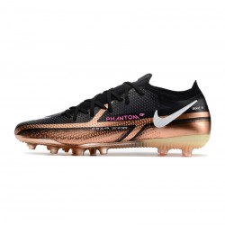 Nike Phantom Gt 2 Elite AG Pro Generation Metallic Copper White Black Soccer Cleats