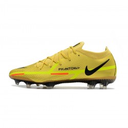 Nike Phantom Gt 2 Elite FG Yellow Black Volt Soccer Cleats