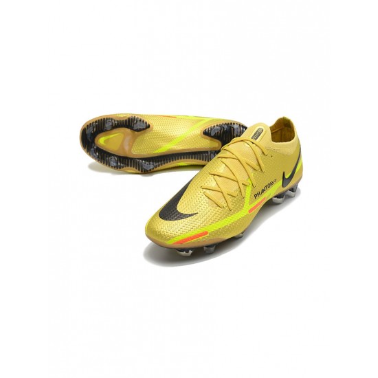 Nike Phantom Gt 2 Elite FG Yellow Black Volt Soccer Cleats