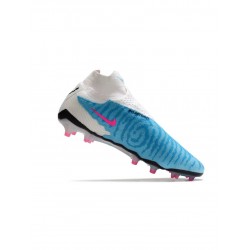 Nike Phantom Gx Elite Df FG Baltic Blue Pink Blast White Laser Blue Soccer Cleats