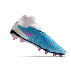 Nike Phantom Gx Elite Df FG Baltic Blue Pink Blast White Laser Blue Soccer Cleats